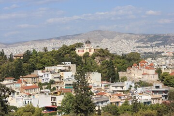Fototapeta na wymiar Athens cityscape 