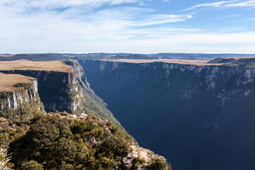 Huge canyon at Brazil