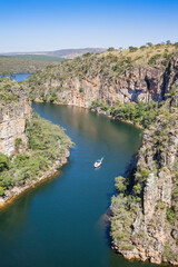 View from top of Furnas Canyon - Capitolio - Minas Gerais - Brazil