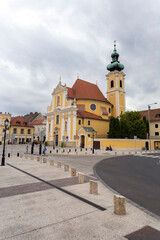 Fototapeta na wymiar Carmelite church in Gyor, Hungary