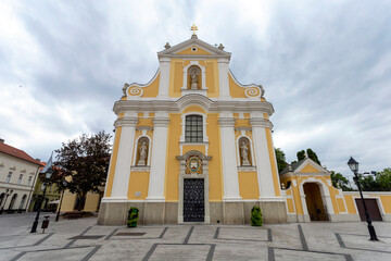 Carmelite church in Gyor, Hungary