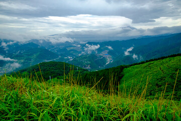 神奈川県の大野山からの風景