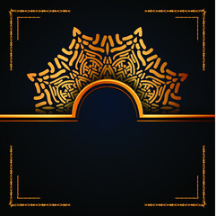 Luxury Ornamental Mandala Arabesque Background