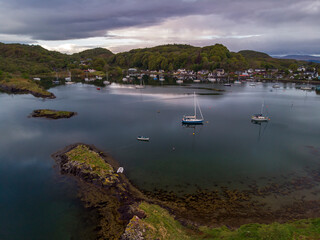 Scotland lake photographed in Scotland, Europe. Registration made in 2019.