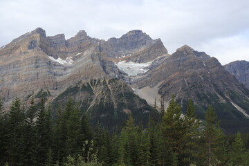 カナダのカナディアンロッキー、バンフ国立公園. ジャスパー国立公園