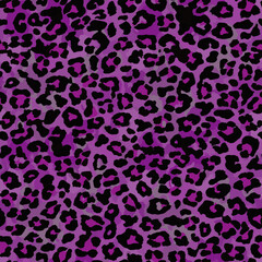 Full seamless leopard cheetah animal skin pattern. Design for textile fabric printing. Suitable for fashion use.