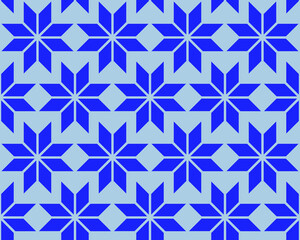 Diamond star pattern seamless repeat background