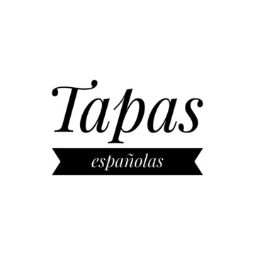 ''Tapas espa&ntilde;olas'' vector