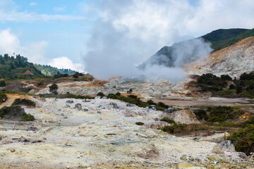 Java, Indonesia, Dieng plateau