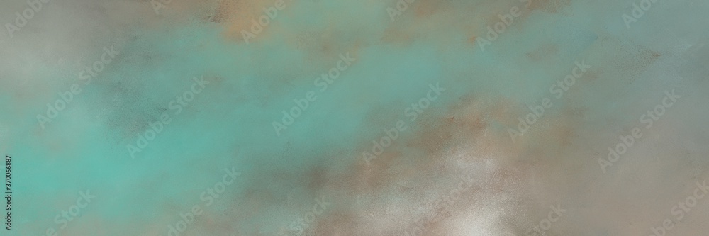 Poster stunning abstract painting background graphic with light slate gray and ash gray colors and space for text or image. can be used as horizontal background graphic