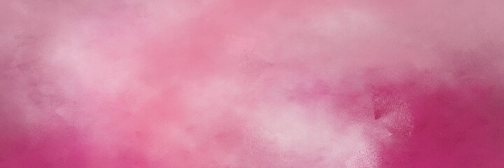 beautiful pale violet red and pastel violet color background with space for text or image. vintage texture, distressed old textured painted design. can be used as horizontal background texture