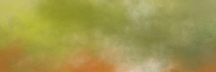 amazing peru, tan and dark khaki colored vintage abstract painted background with space for text or image. can be used as horizontal header or banner orientation