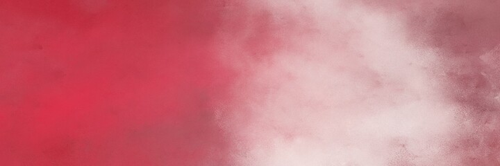 amazing vintage abstract painted background with moderate red, baby pink and rosy brown colors and space for text or image. can be used as horizontal background graphic