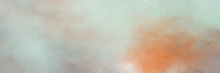 awesome abstract painting background graphic with silver and peru colors and space for text or image. can be used as horizontal header or banner orientation