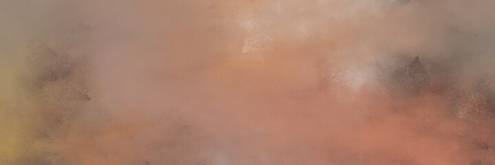 Fototapeta premium amazing rosy brown and pastel brown colored vintage abstract painted background with space for text or image. can be used as header or banner
