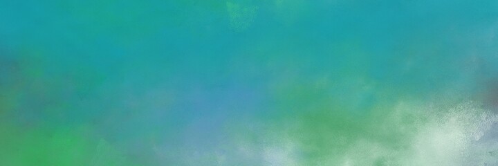 amazing abstract painting background texture with blue chill, ash gray and cadet blue colors and space for text or image. can be used as horizontal header or banner orientation