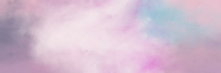 awesome vintage abstract painted background with thistle and light slate gray colors and space for text or image. can be used as horizontal background texture