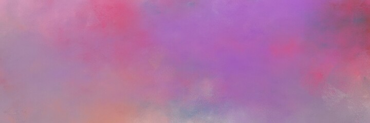 awesome rosy brown, dark moderate pink and pale violet red colored vintage abstract painted background with space for text or image. can be used as horizontal background graphic