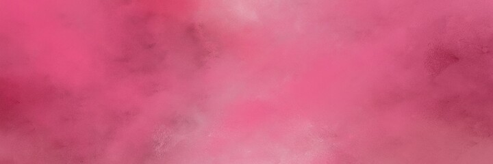 amazing mulberry , pale violet red and dark moderate pink colored vintage abstract painted background with space for text or image. can be used as horizontal background graphic