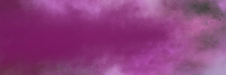 awesome abstract painting background graphic with antique fuchsia, pastel violet and pastel purple colors and space for text or image. can be used as horizontal background texture