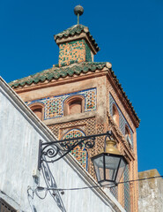 Fototapeta na wymiar Rabat Medina, Morocco. Traditional Moroccan architecture.