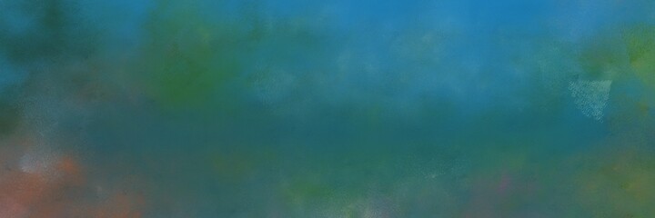 decorative vintage texture, distressed old textured painted design with teal blue and dark slate gray colors. background with space for text or image. can be used as header or banner