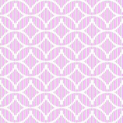 Interconnecting circle pattern seamless repeat background