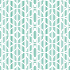 Interconnecting circle pattern seamless repeat background