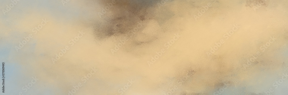 Aufkleber stunning abstract painting background graphic with tan, rosy brown and pastel brown colors and space