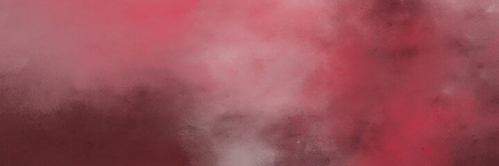 beautiful abstract painting background graphic with moderate red, old mauve and pale violet red colors and space for text or image. can be used as horizontal background graphic