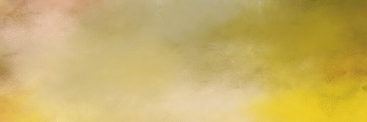 decorative abstract painting background texture with dark khaki, golden rod and wheat colors and space for text or image. can be used as horizontal background graphic
