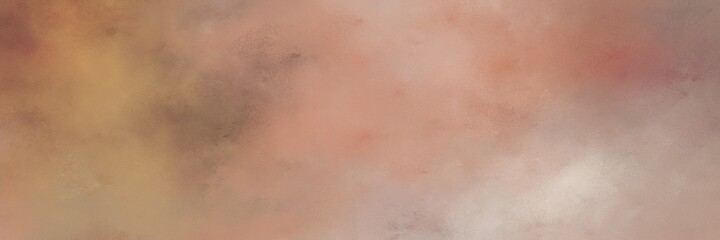 stunning abstract painting background texture with rosy brown, silver and pastel brown colors and space for text or image. can be used as horizontal background graphic