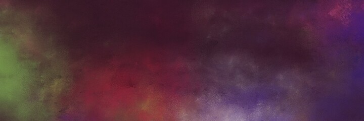 decorative abstract painting background graphic with old mauve, very dark magenta and dim gray colors and space for text or image. can be used as header or banner