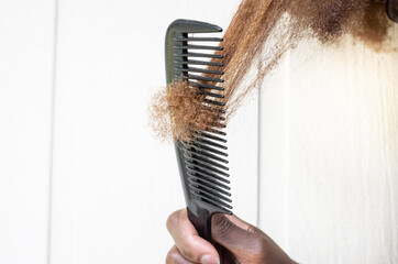Combing Natural Hair