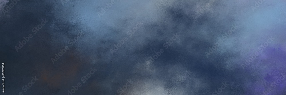 Aufkleber stunning abstract painting background texture with dark slate gray and light slate gray colors and space for text or image. can be used as header or banner