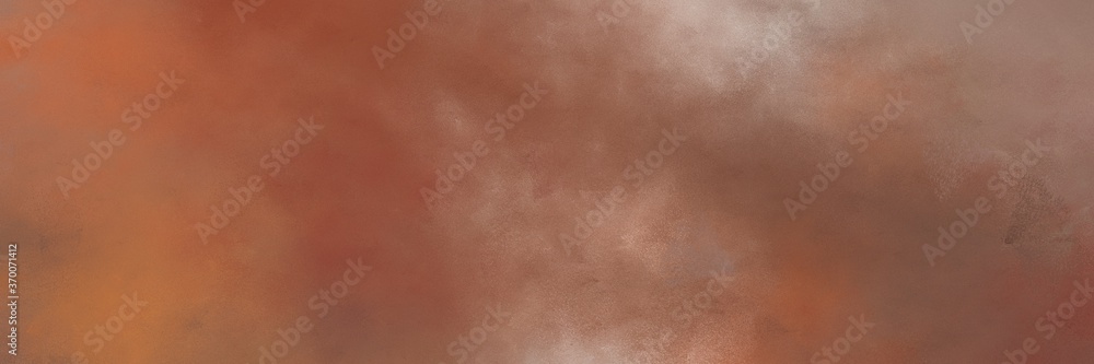 Aufkleber stunning abstract painting background texture with pastel brown, tan and rosy brown colors and space