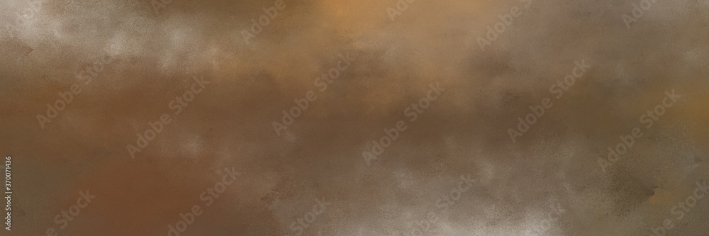 Aufkleber beautiful abstract painting background texture with pastel brown, gray gray and dark gray colors and