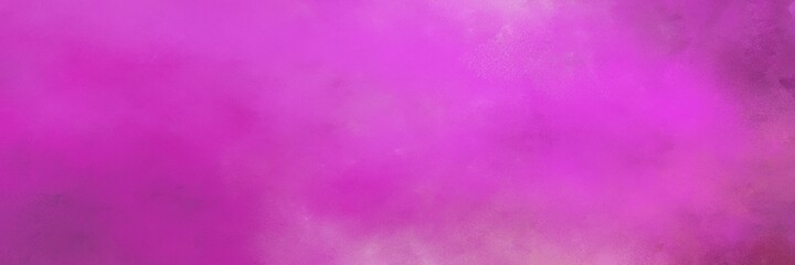 stunning abstract painting background texture with medium orchid, mulberry  and orchid colors and space for text or image. can be used as horizontal header or banner orientation