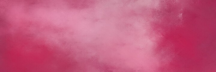 amazing mulberry , moderate pink and pastel magenta color background with space for text or image. vintage texture, distressed old textured painted design. can be used as header or banner