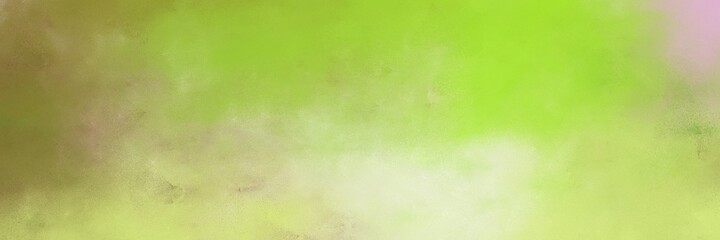 awesome abstract painting background graphic with dark khaki and tea green colors and space for text or image. can be used as header or banner