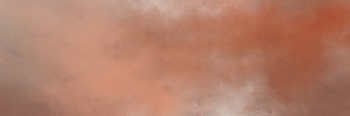 beautiful abstract painting background texture with rosy brown, sienna and tan colors and space for text or image. can be used as horizontal background texture