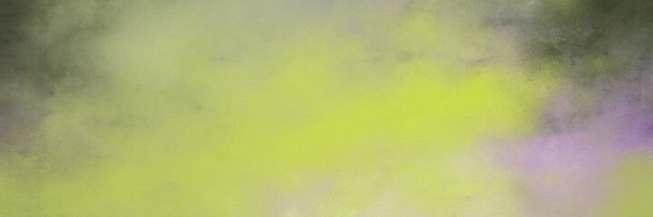 beautiful abstract painting background texture with dark khaki, dark olive green and pastel purple colors and space for text or image. can be used as horizontal background texture