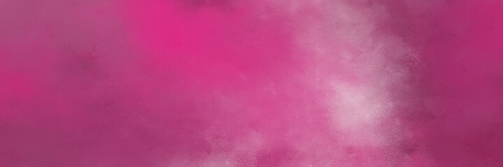beautiful moderate pink, pale violet red and pastel violet colored vintage abstract painted background with space for text or image. can be used as horizontal background graphic