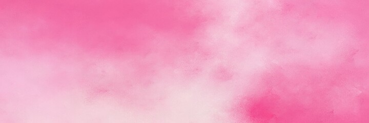 stunning abstract painting background texture with pastel magenta, pastel pink and hot pink colors and space for text or image. can be used as postcard or poster