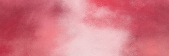 stunning indian red, baby pink and light coral color background with space for text or image. vintage texture, distressed old textured painted design. can be used as header or banner