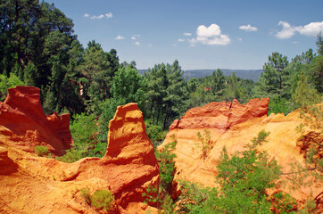 roussillon, france