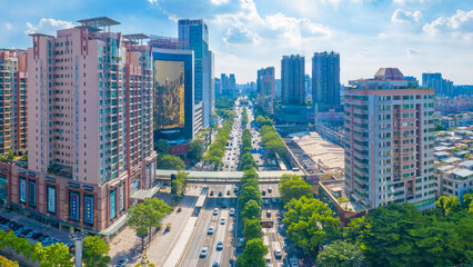 Fototapeta premium City Scenery of Foshan City, Guangdong Province, China