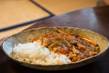 Hashed beef rice　ハヤシライス