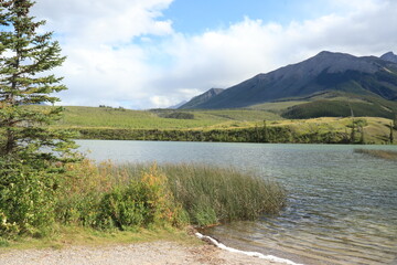 カナダのカナディアンロッキー、バンフ国立公園. ジャスパー国立公園
