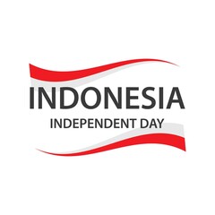 Fototapeta premium Niezależny dzień Indonezji